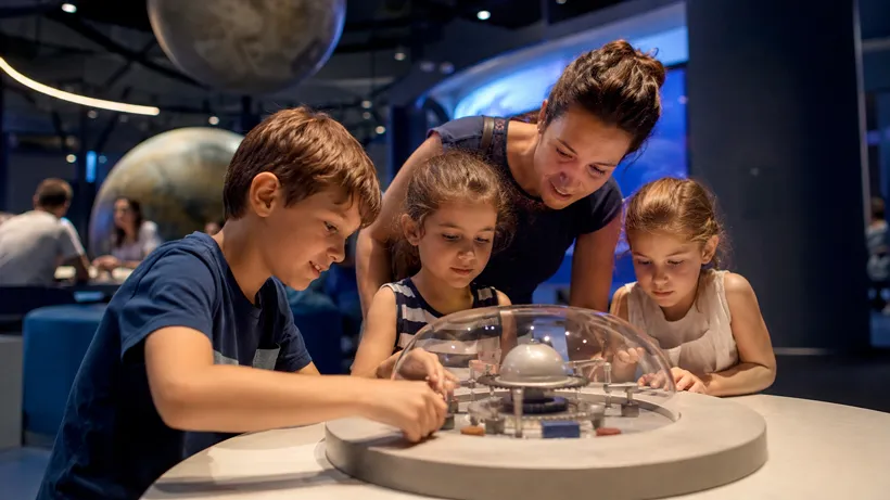 Museo de ciencias naturales con niños en Madrid